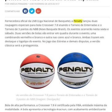 Torneio de Enterradas e o Torneio de 3 pontos do NBB recebem bolas especiais – LanceNet