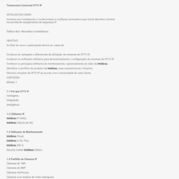 Integração CFTV IP Avançado- Sympla