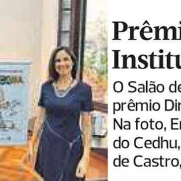 Prêmio do Instituto Arcor – Gazeta de Piracicaba
