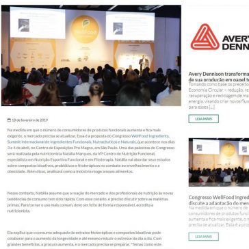 Congresso WellFood Ingredients discute a adaptação do mercado às novas tendências de alimentos que combatem envelhecimento e obesidade – Clube da Embalagem