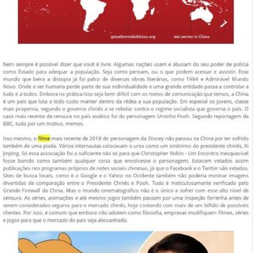 A Censura da China é um caso sério nos filmes, nas séries e nos jogos – O Curioso Mundo de Vítor Hugo