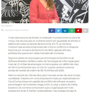 Como atrair e reter o talento feminino no mercado de TI- It Forum 365