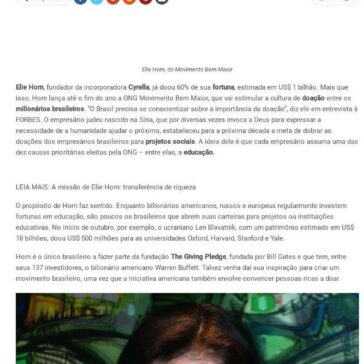 O que os bilionários brasileiros fazem pela educação- Meio & Negócio