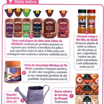 Nova embalagem da linha Grão Sabor, da Wickbold – Malu