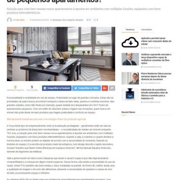 Como utilizar a tecnologia para otimizar o espaço de pequenos apartamentos?- IP News