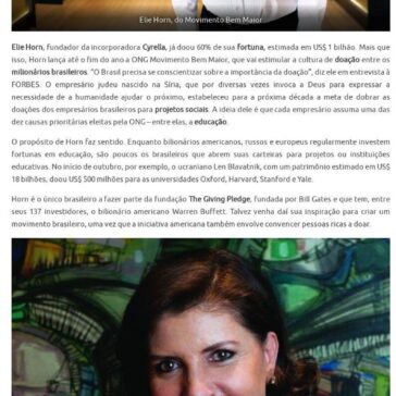 O que os bilionários brasileiros fazem pela educação -Blog das PPPs Parcerias Público Privadas