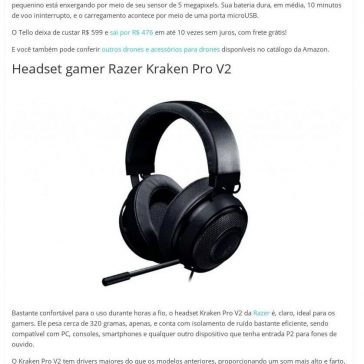 SÓ HOJE | Produtos tech com grandes descontos e frete grátis na Amazon- Seu Start