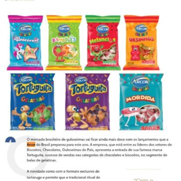 Tortuguita ganha versão balas de gelatina – 3 Talheres