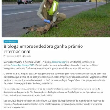 Bióloga empreendedora ganha prêmio internacional- Jornal Joseense News