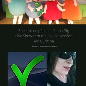 Sucesso de público, Peppa Pig Live Show tem mais duas sessões em Curitiba – Divirta-se! Curitiba