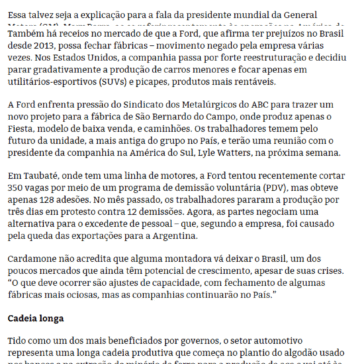 Mudanças no setor automotivo exigem aportes bilionários –