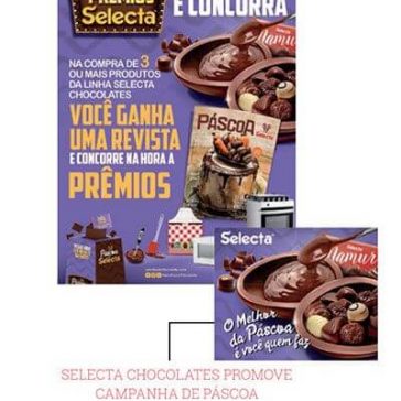 SELECTA CHOCOLATES PROMOVE CAMPANHA DE PÁSCOA – Padaria 2000