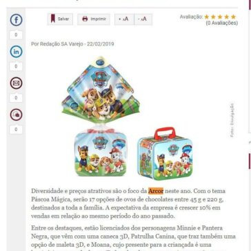 De licenciados a produtos tradicionais – SA Varejo