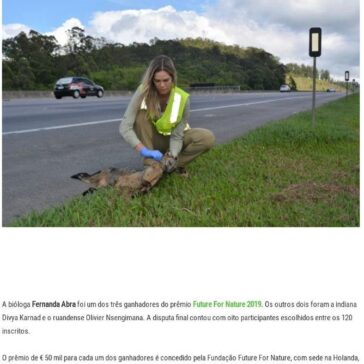 Bióloga empreendedora ganha prêmio internacional -Revista Amazonia