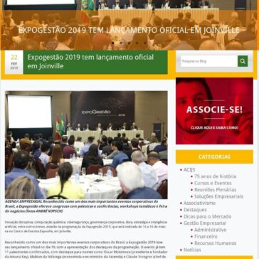 Expogestão 2019 tem lançamento oficial em Joinville – ACIJS