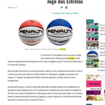 Patrocinadora apresenta bolas para Jogo das Estrelas- Gazeta Esportiva