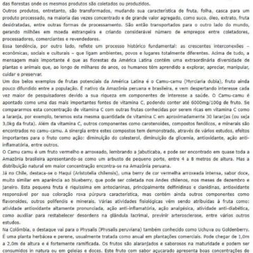 A RIQUEZA DA BOTÂNICA LATINO-AMERICANA APLICADA À ALIMENTAÇÃO GLOBAL – Aditivos & Ingredientes