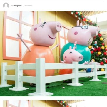 Peppa Pig e George têm encontro marcado com crianças no Londrina Norte – BrandPress