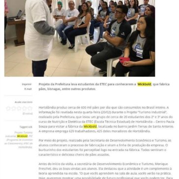Hortolândia produz pães para o Brasil inteiro – Início