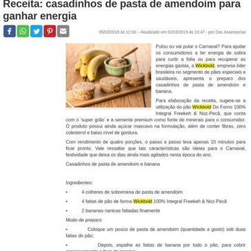 Receita: casadinhos de pasta de amendoim para ganhar energia – Diário dos Campos