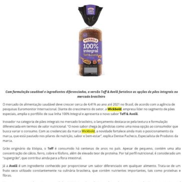 Wickbold amplia linha 100% Integral com sabor inédito – Guia GPHR