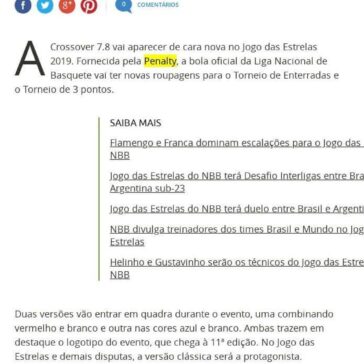 Patrocinadora apresenta bolas para Jogo das Estrelas- Terra