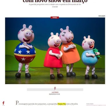 Peppa Pig retorna a Brasília com novo show em março – Metropoles