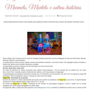 Faz de Conta apresenta Marcelo, Marmelo, Martelo e outras histórias – Let’s Talk About