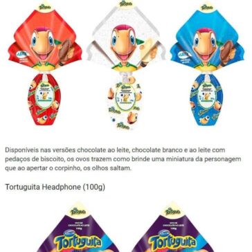 Páscoa Arcor 2019: Tortuguita, Moana, Rocklets e mais – Testa pra Mim