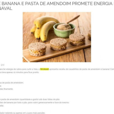 SNACK DE BANANA E PASTA DE AMENDOIM PROMETE ENERGIA EXTRA PRO CARNAVAL – Bahia Econômica