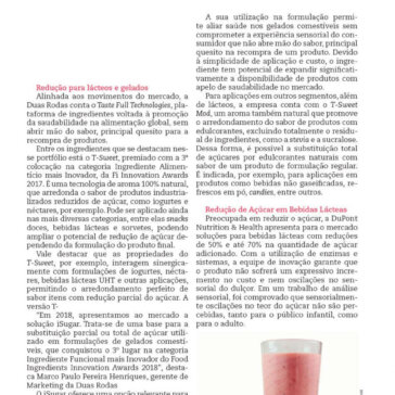 Doçura mais saudável – Indústria de Laticínios