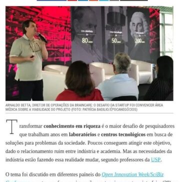 “A universidade tem dificuldade em conectar os estudantes às empresas”- Época Negócios (Online)