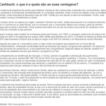 Cashback: o que é e quais são as suas vantagens?- Melhor Celular