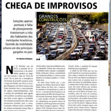 Chega de improvisos- M&T