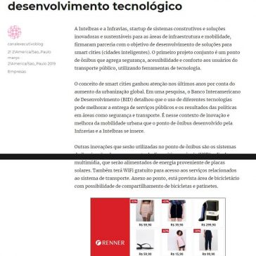 Intelbras e Infravias firmam parceria de desenvolvimento tecnológico- Canal Executivo