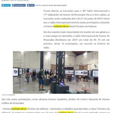 Salãozinho e Salão Internacional de Hunor de Piracicaba abrem inscrições com novas premiações – Surgiu