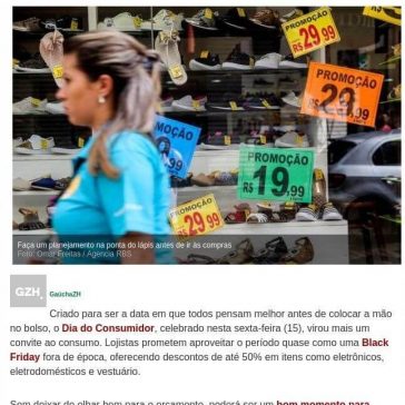Dia do Consumidor 2019: saiba como aproveitar este 15 de março para boas compras -Diário Gaúcho (Online)
