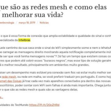 O que são as redes mesh e como elas vão melhorar sua vida?-Curiosidade e Tecnologia
