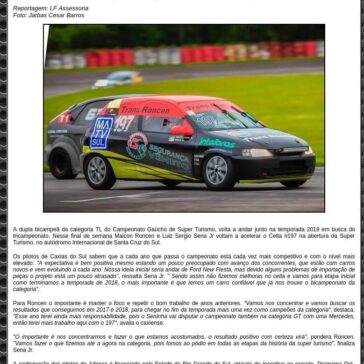 Sena / Roncen repetem a dupla em busca do tri campeonato no CGST- Moto Online