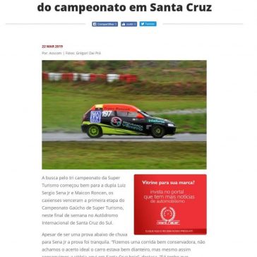CGST: Sena/Roncen vencem na abertura do campeonato em Santa Cruz- News Racer