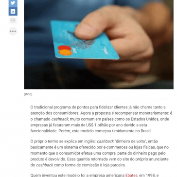 Cashback: o que é e quais são as suas vantagens?- Exame.com
