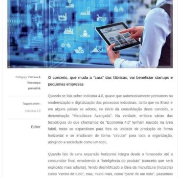 A Indústria 4.0 vai gerar uma nova onda de inovações- HouseHold Innovation