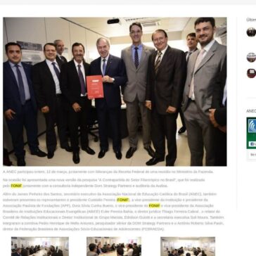 ANEC participa de reunião na Receita Federal juntamente com o FONIF- Anec