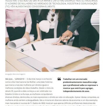 A IMPORTÂNCIA DAS MULHERES PARA O DESENVOLVIMENTO DA INDÚSTRIA DE SANTA CATARINA- Inteligência & Inovação