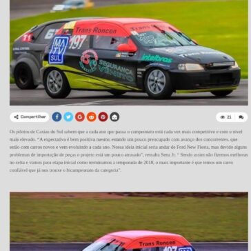 Super Turismo – CGST: Sena/Roncen Repetem A Dupla Em Busca Do Tri Campeonato- Velocidade no Sangue
