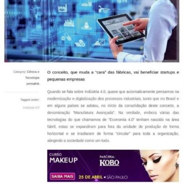 A Indústria 4.0 vai gerar uma nova onda de inovações- Cosmetic Innovation
