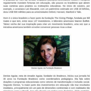 O que os bilionários brasileiros fazem pela educação- Blog do Daniel Braz