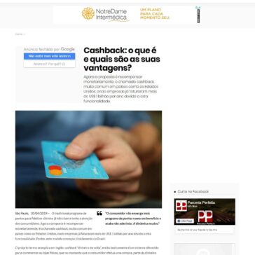 Cashback: o que é e quais são as suas vantagens?- Parceria Perfeita