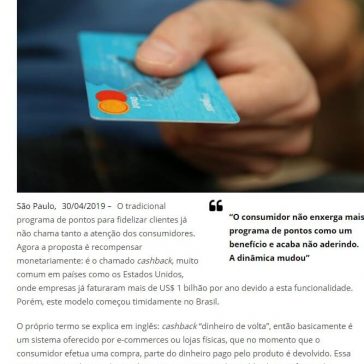 Cashback: o que é e quais são as suas vantagens?- Gazeta Brasília