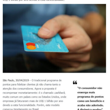 Cashback: o que é e quais são as suas vantagens?- EMPRESAS S/A